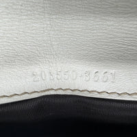 Gucci Geldbeutel Heart länglich monogram beige – Seriennummer im Detail