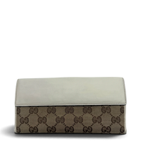 Gucci Geldbeutel Heart länglich monogram beige – Gesamtansicht