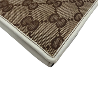 Gucci Geldbeutel Heart länglich monogram beige – Ecken im Detail