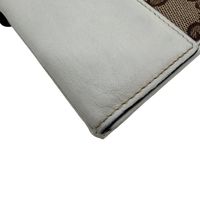 Gucci Geldbeutel Heart länglich monogram beige – Ecken im Detail