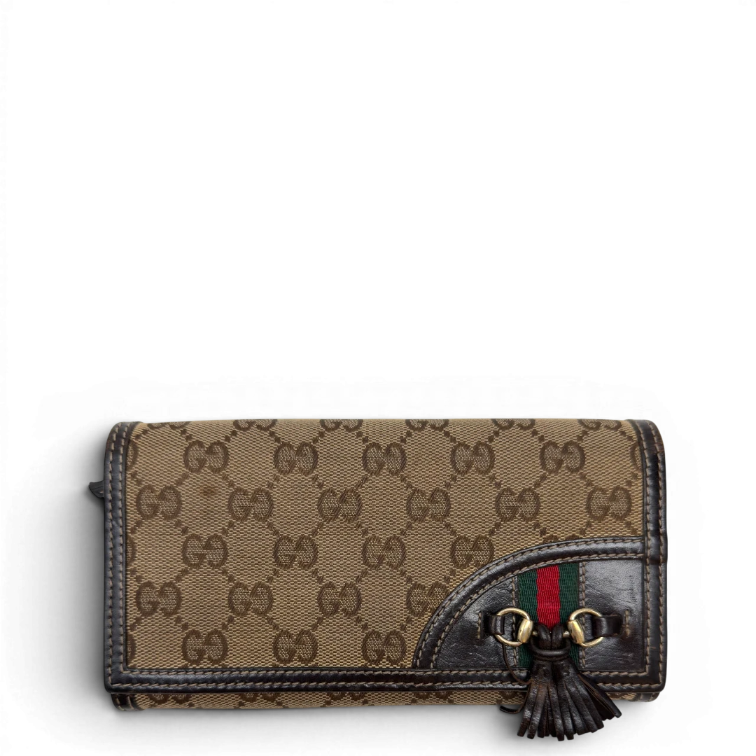 Gucci Geldbeutel Horsebit Sherry Line