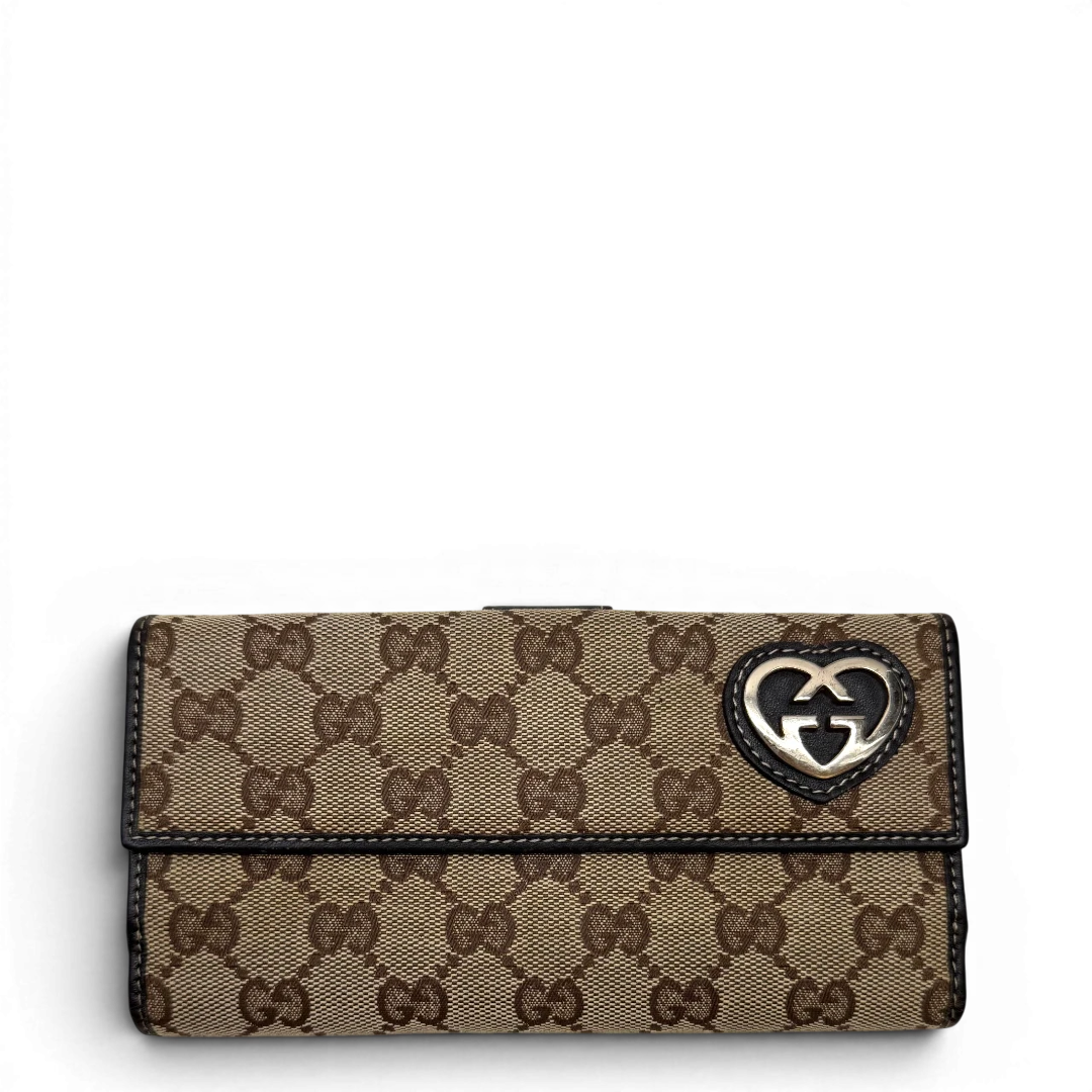 Gucci Geldbeutel Lovely Heart länglich