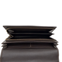 Gucci Geldbeutel Lovely Heart länglich monogram beige – Detailansicht