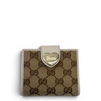 Gucci Lovely Heart Monogram Wallet