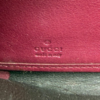 Gucci Geldbeutel Mayfair monogram beige – Prägung im Detail