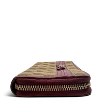 Gucci Geldbeutel Mayfair monogram beige – Seitenansicht