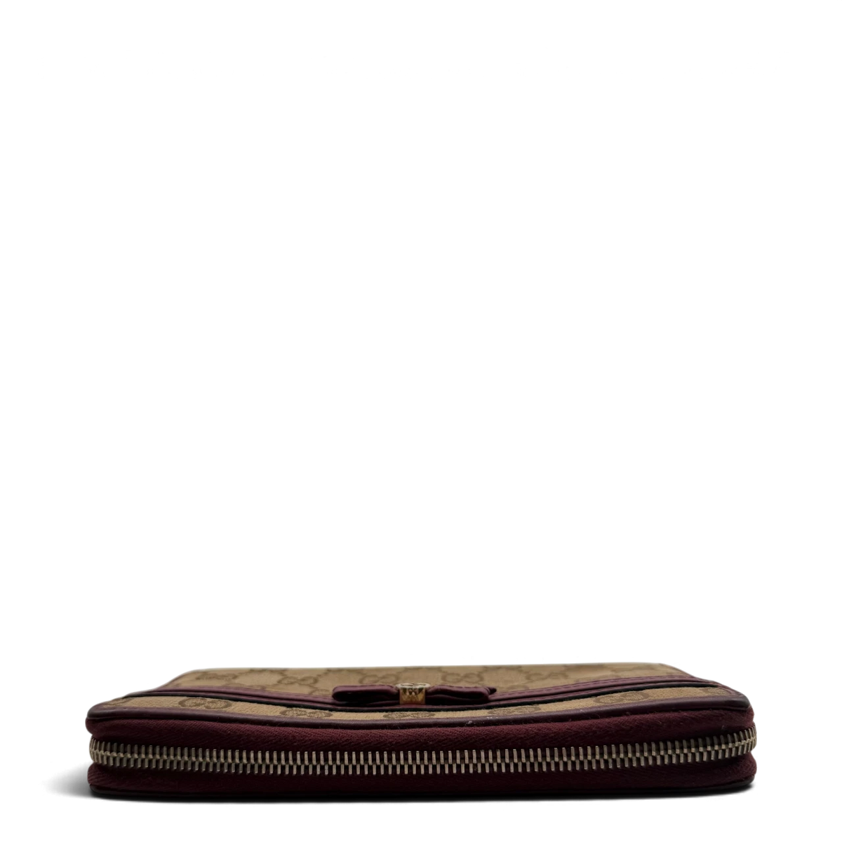 Gucci Geldbeutel Mayfair monogram beige – Seitenansicht