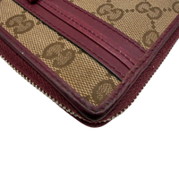 Gucci Geldbeutel Mayfair monogram beige – Ecken im Detail