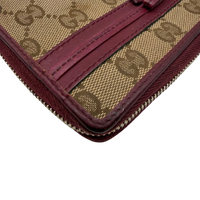 Gucci Geldbeutel Mayfair monogram beige – Ecken im Detail
