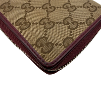 Gucci Geldbeutel Mayfair monogram beige – Ecken im Detail