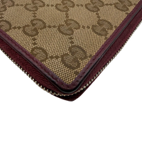 Gucci Geldbeutel Mayfair monogram beige – Ecken im Detail