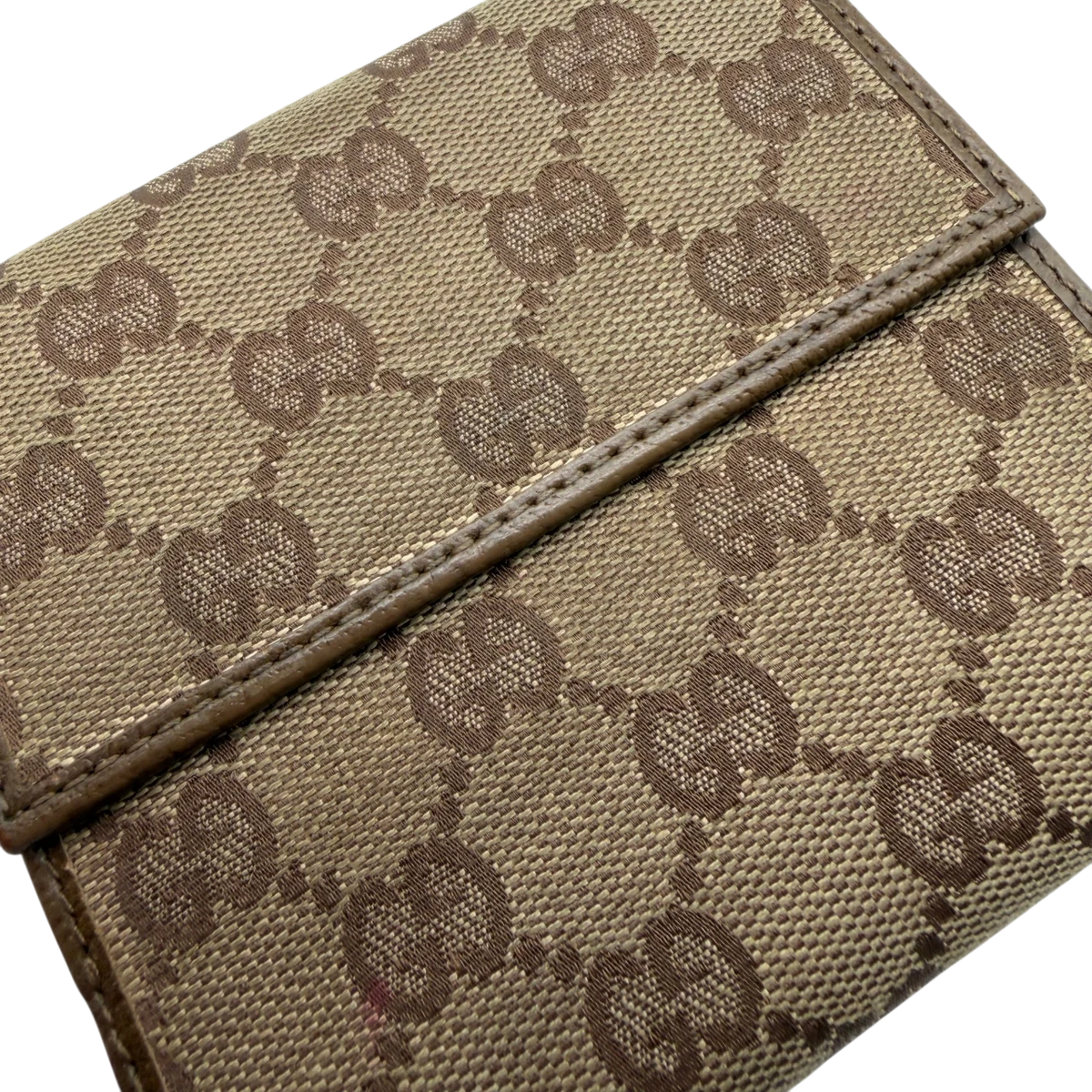 Gucci Geldbeutel New Jackie monogram beige – Detailansicht
