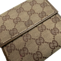 Gucci Geldbeutel New Jackie monogram beige – Detailansicht