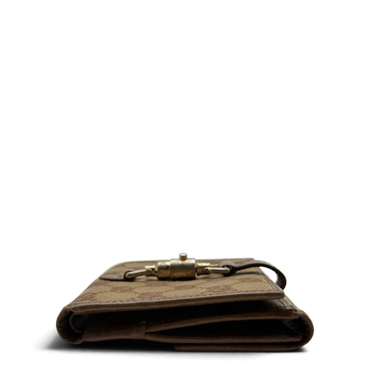 Gucci Geldbeutel New Jackie monogram beige – Seitenansicht