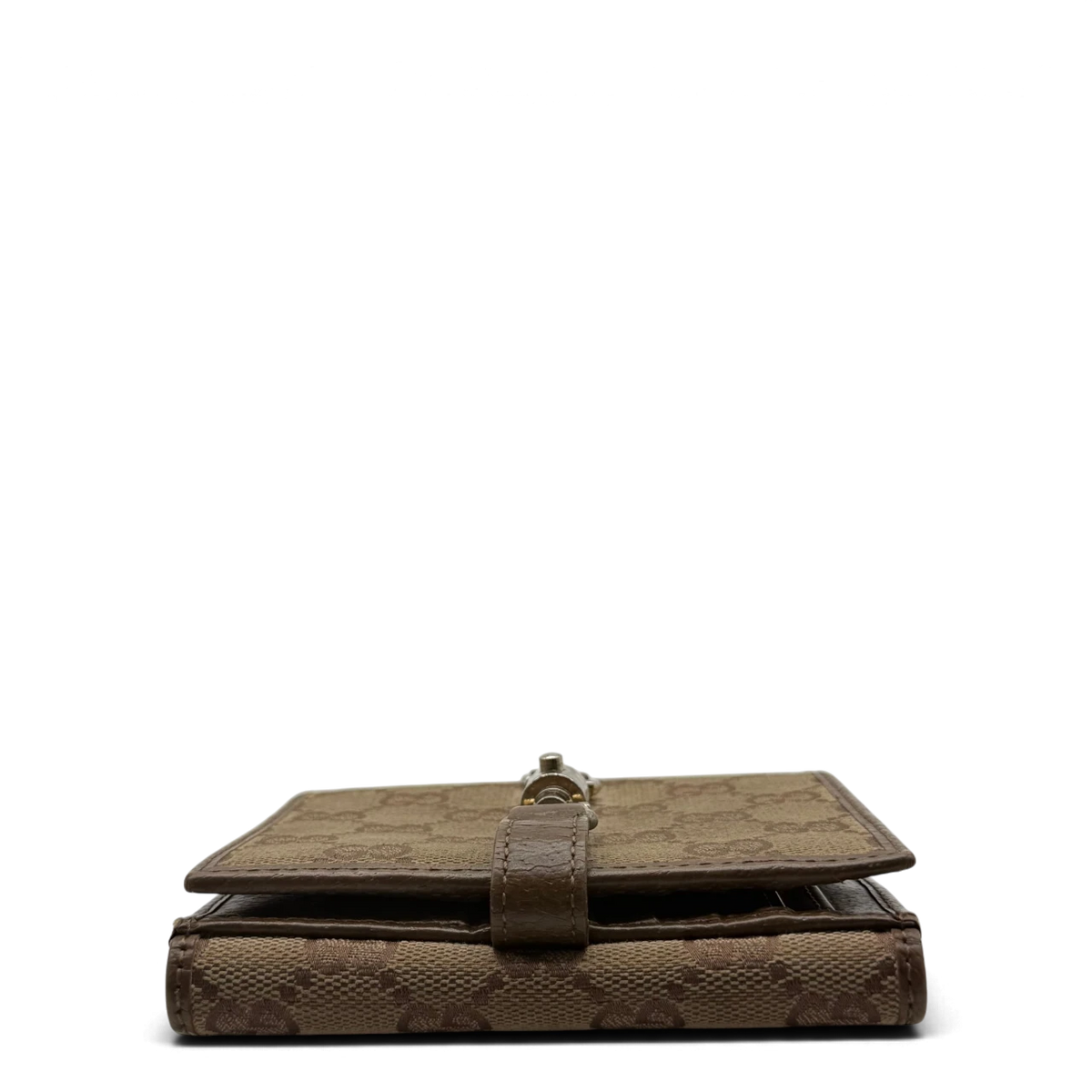 Gucci Geldbeutel New Jackie monogram beige – Seitenansicht