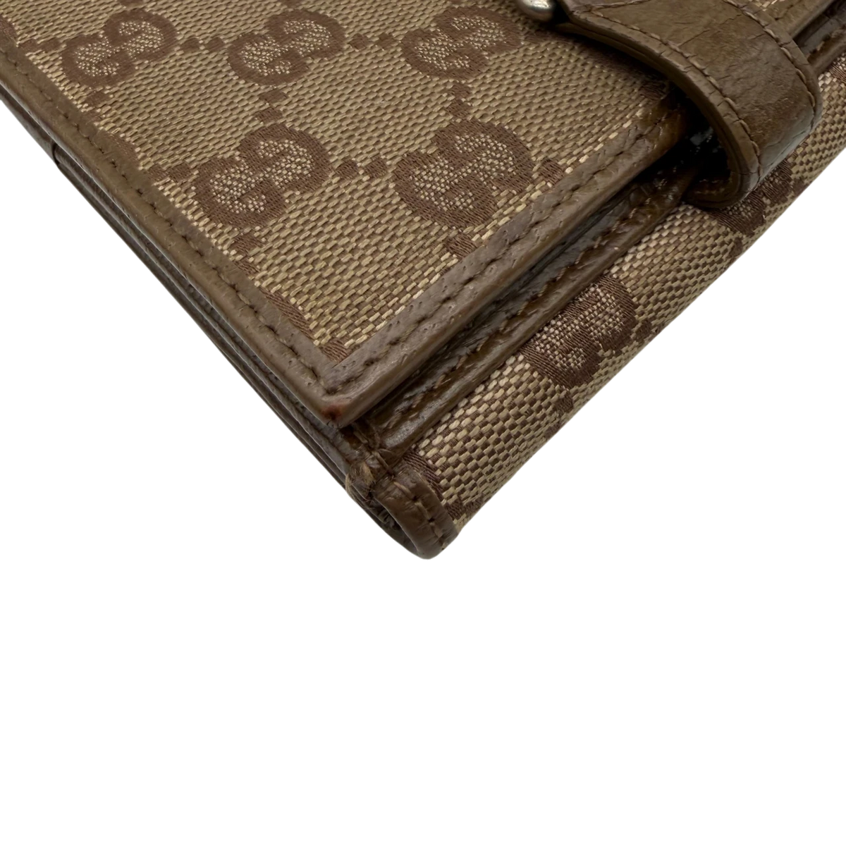 Gucci Geldbeutel New Jackie monogram beige – Detailansicht