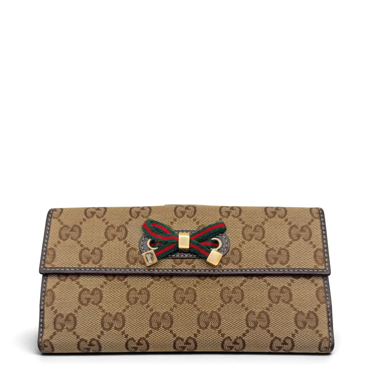 Gucci Geldbeutel Princy monogram beige – Gesamtansicht