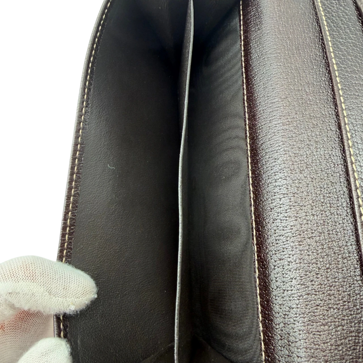 Gucci Geldbeutel Princy monogram beige – Innenansicht