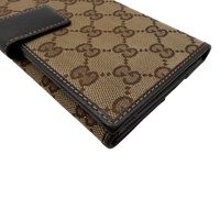 Gucci Geldbeutel Princy monogram beige – Ecken im Detail