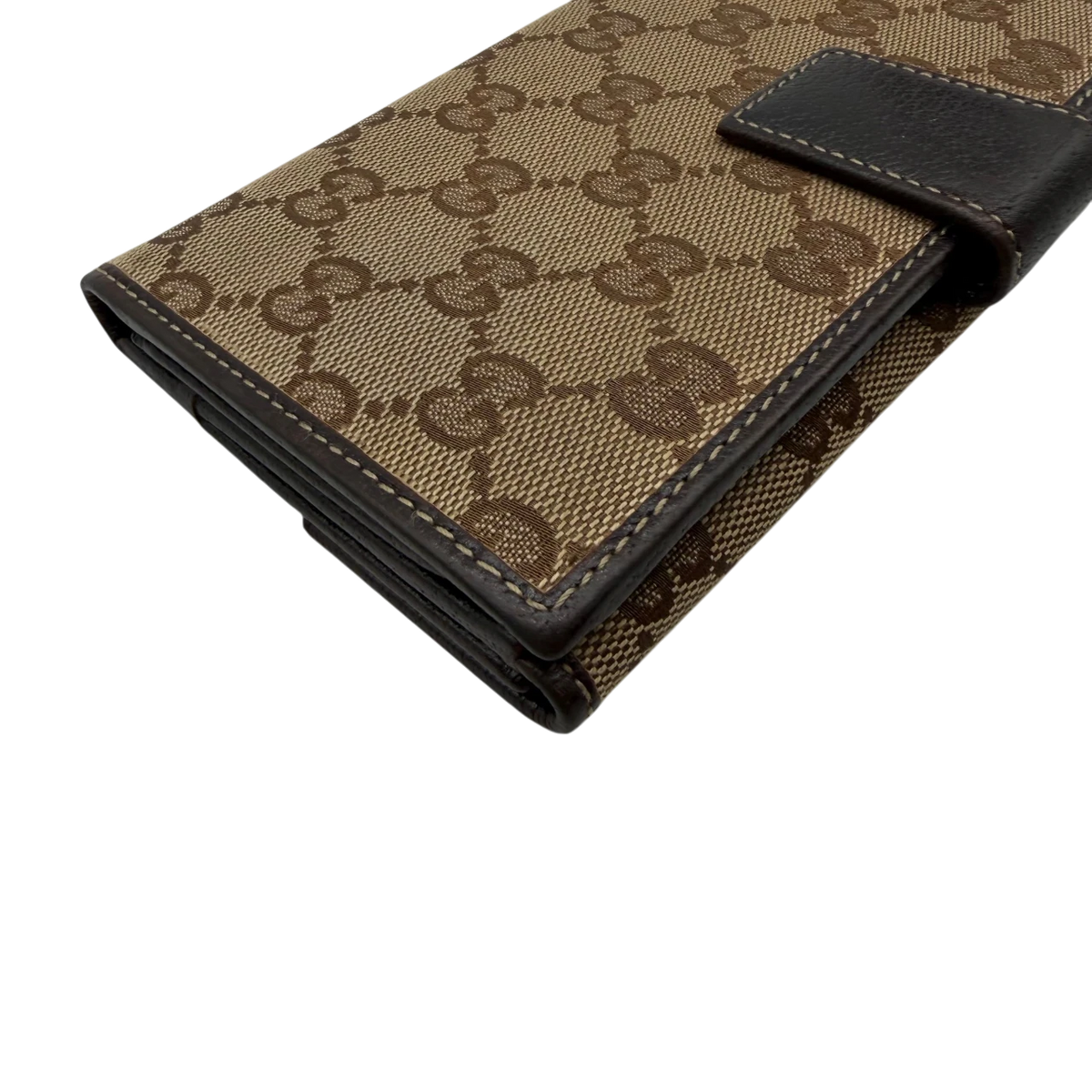 Gucci Geldbeutel Princy monogram beige – Ecken im Detail