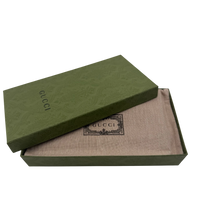 Gucci Geldbeutel Supreme Zip monogram grau – mit Originalbox