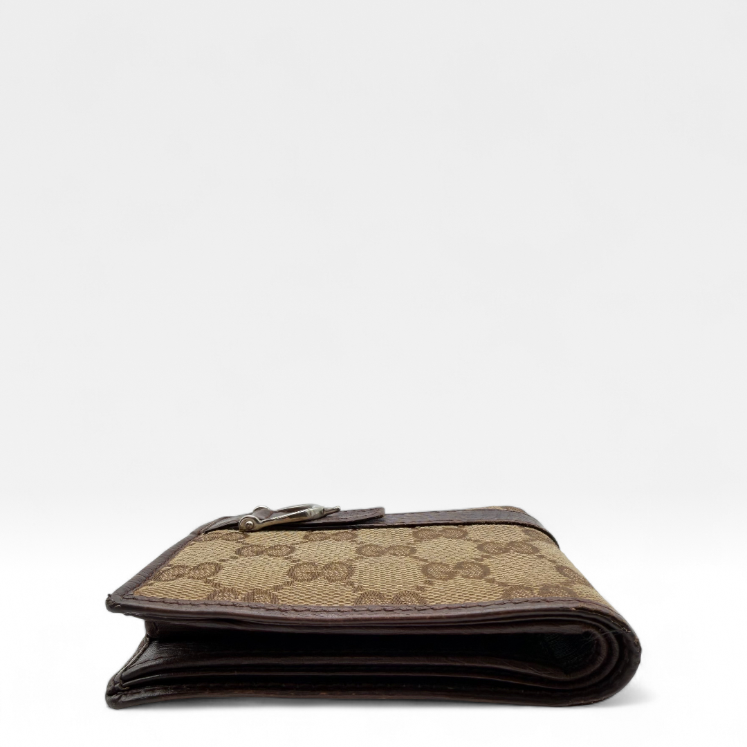 Gucci Bi-Fold Jackie beige wallet
