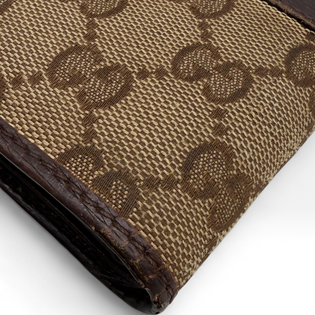 Gucci Bi-Fold Jackie beige wallet