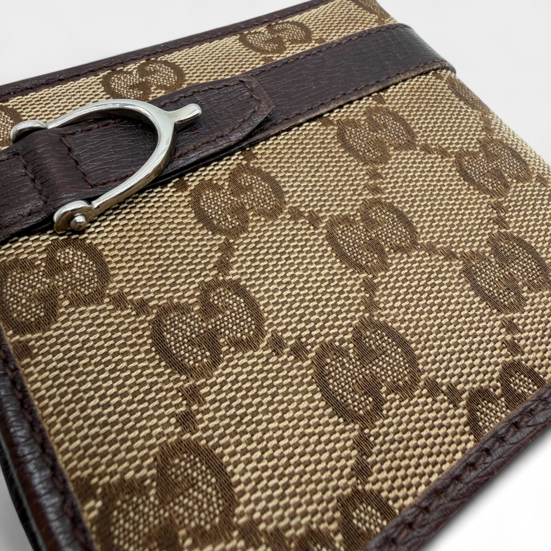 Gucci Bi-Fold Jackie beige wallet