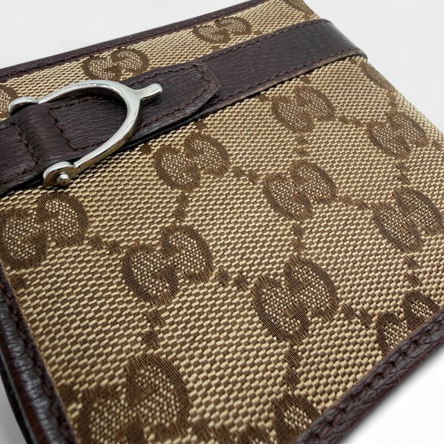 Gucci Bi-Fold Jackie beige wallet