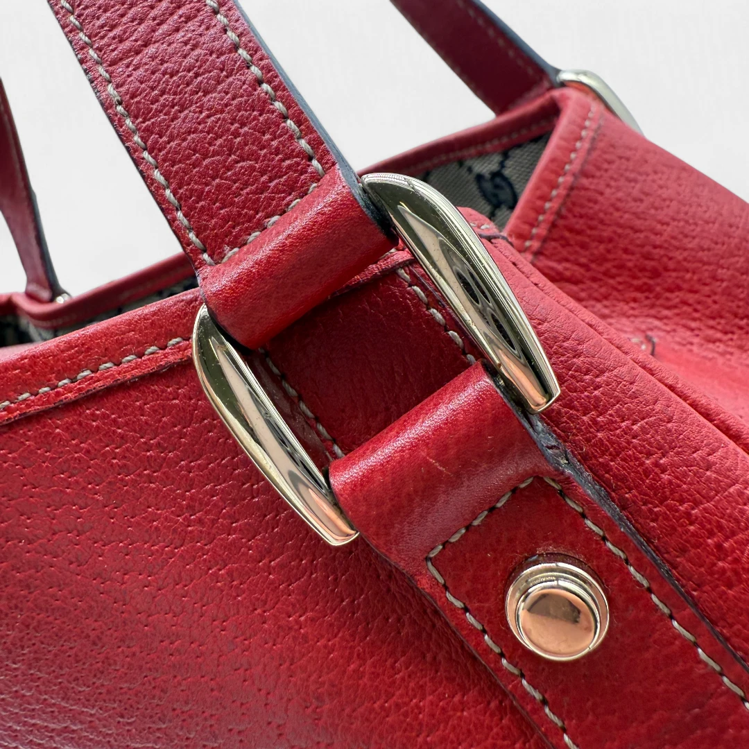 Gucci Handtasche Abbey Shopper rot