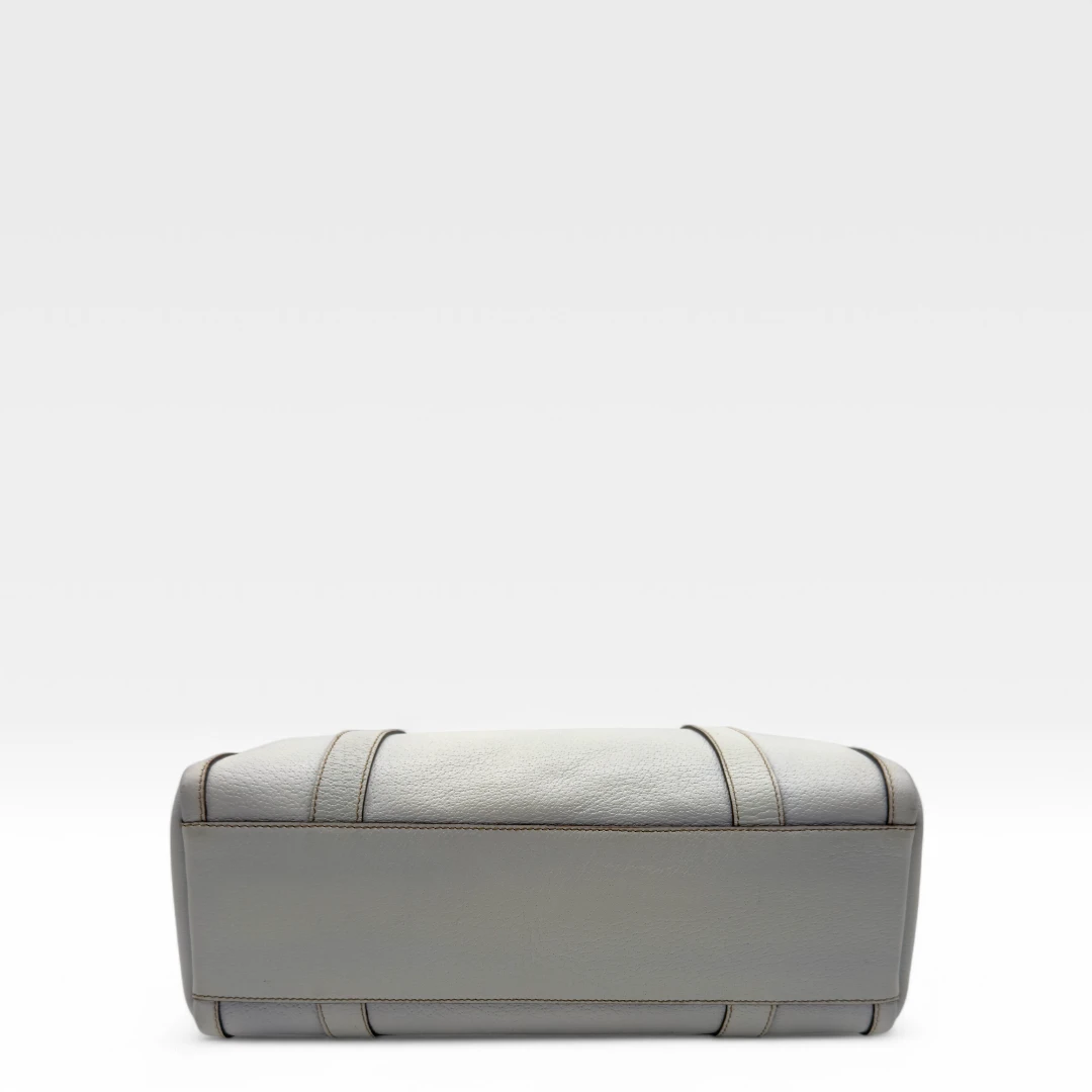 Gucci handbag Abbey elongated white