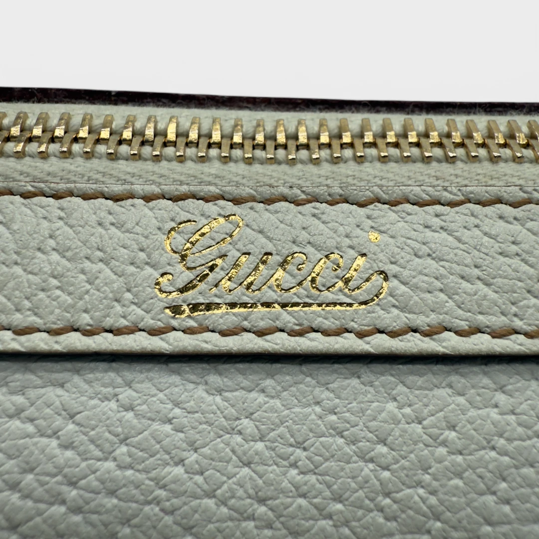 Gucci handbag Abbey elongated white