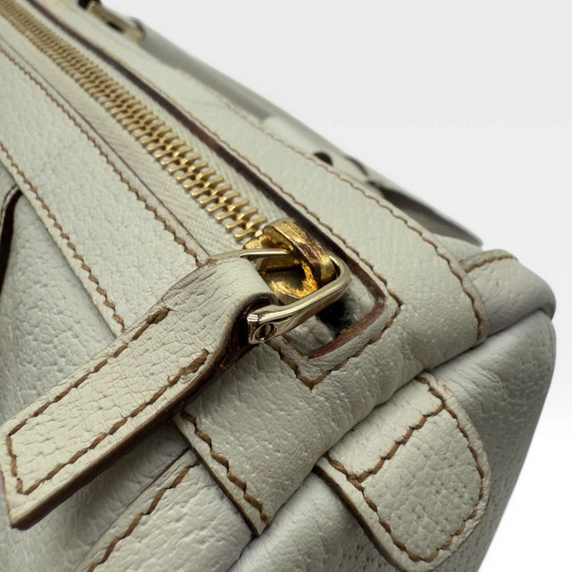Gucci handbag Abbey elongated white