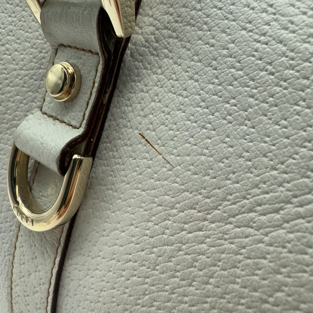 Gucci handbag Abbey elongated white