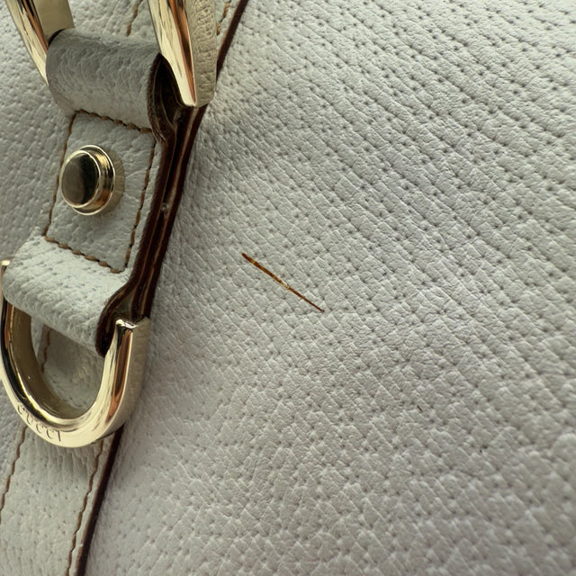 Gucci handbag Abbey elongated white