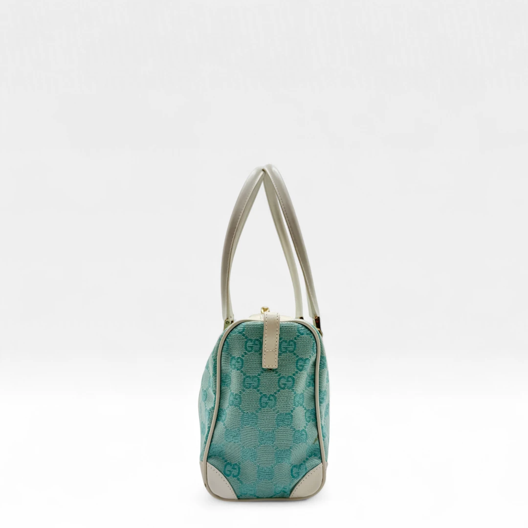 Gucci Handtasche Abbey länglich hellblau