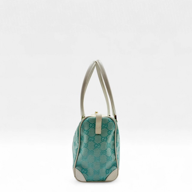 Gucci Handtasche Abbey länglich hellblau