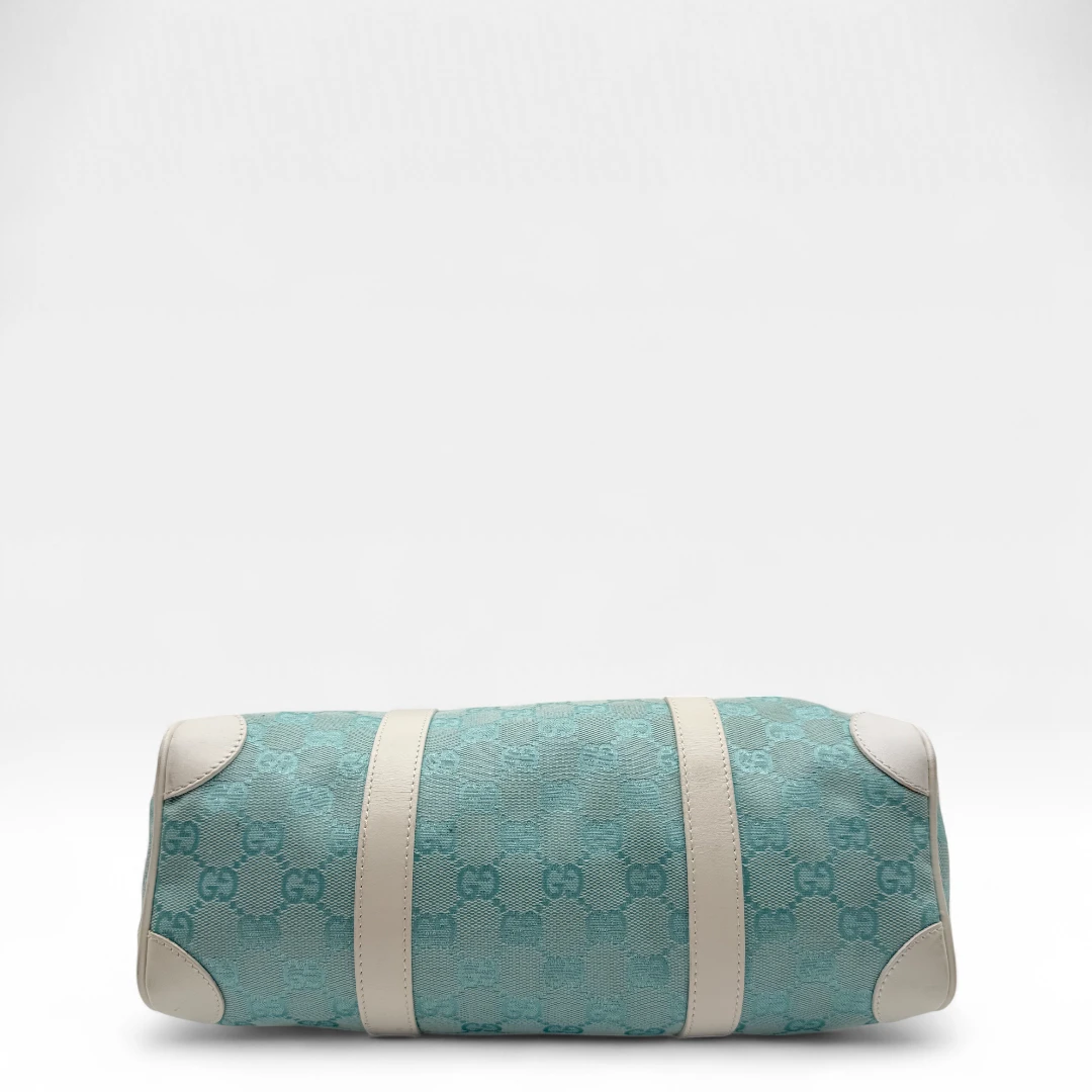 Gucci Handtasche Abbey länglich hellblau