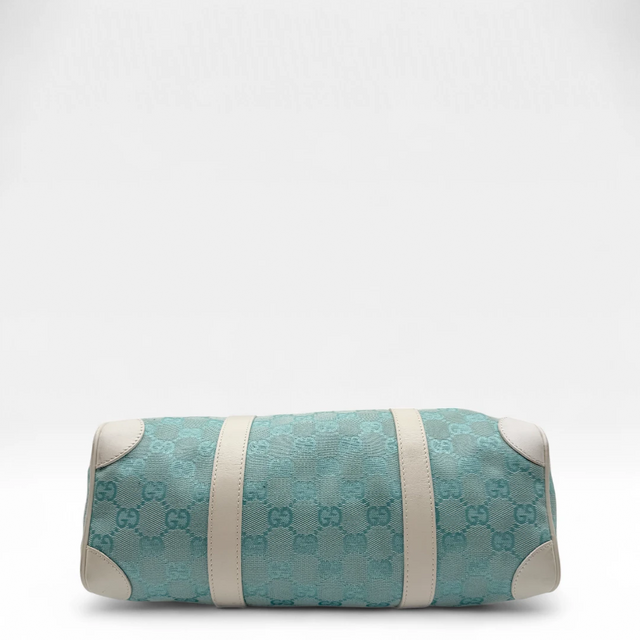Gucci Handtasche Abbey länglich hellblau