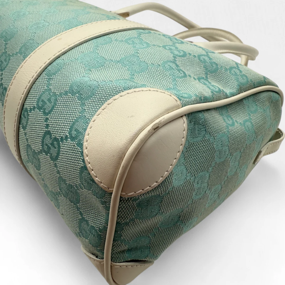 Gucci Handtasche Abbey länglich hellblau