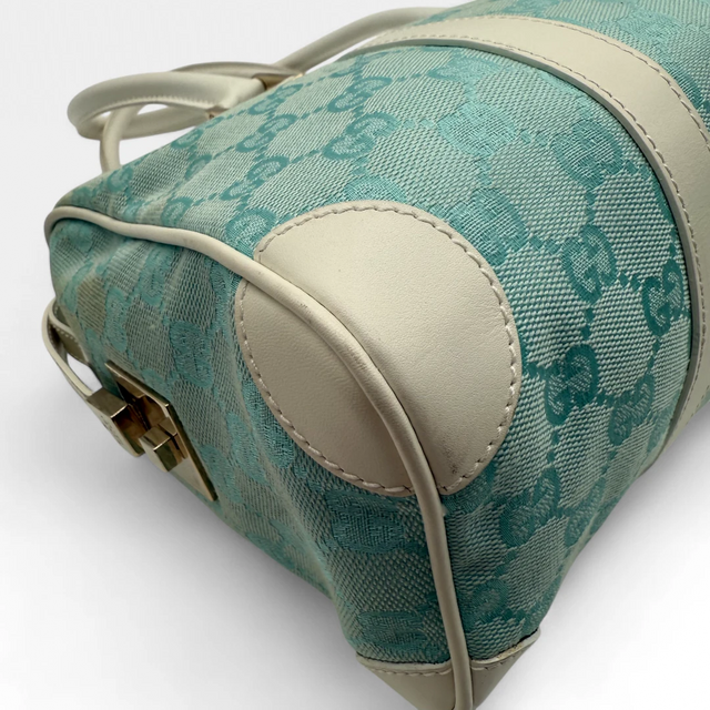 Gucci Handtasche Abbey länglich hellblau