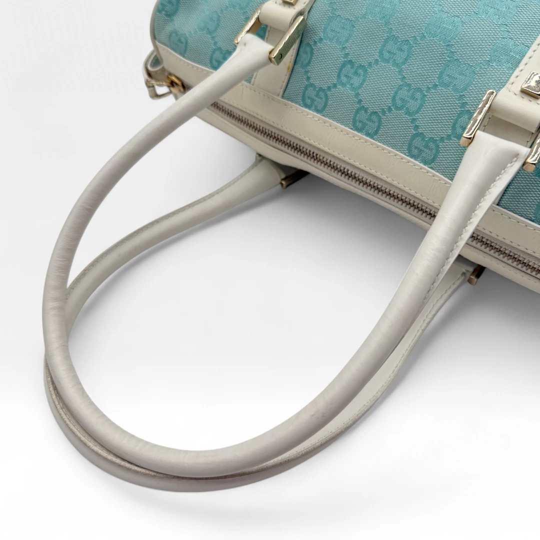 Gucci Handtasche Abbey länglich hellblau