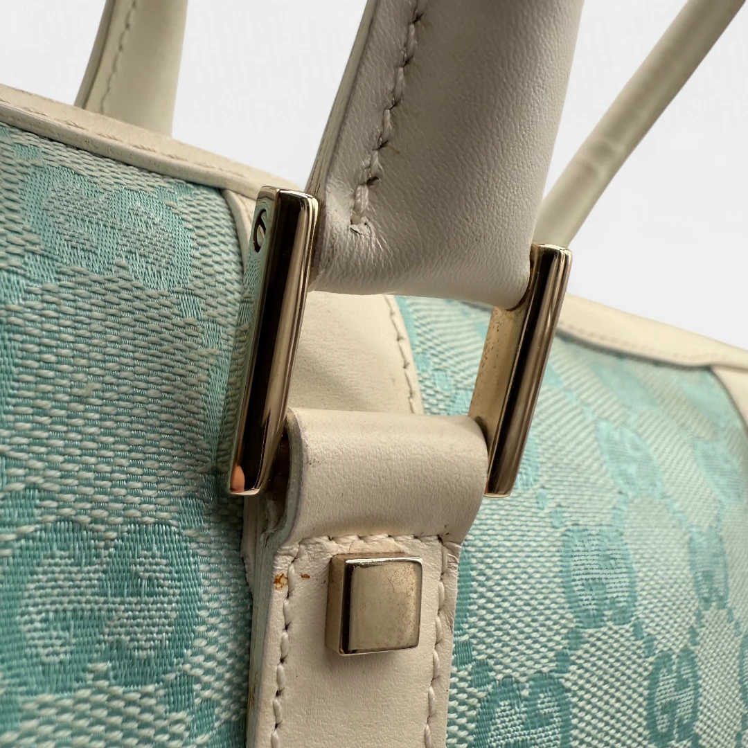 Gucci Handtasche Abbey länglich hellblau