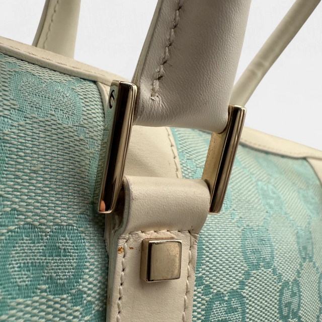 Gucci Handtasche Abbey länglich hellblau