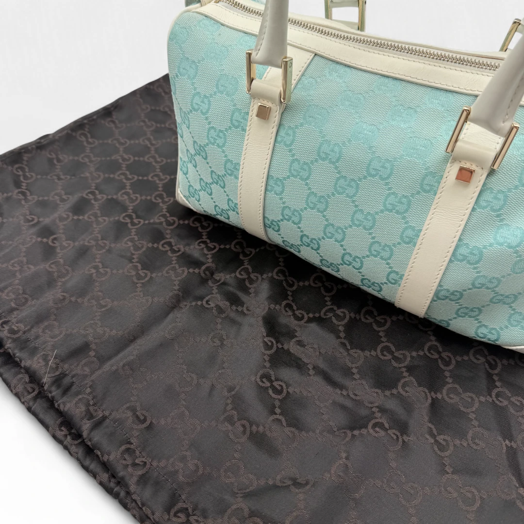 Gucci Handtasche Abbey länglich hellblau