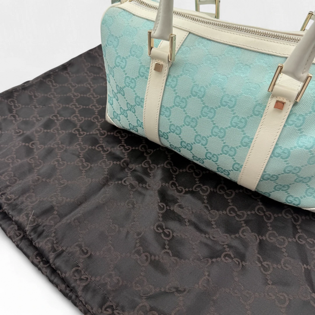 Gucci Handtasche Abbey länglich hellblau
