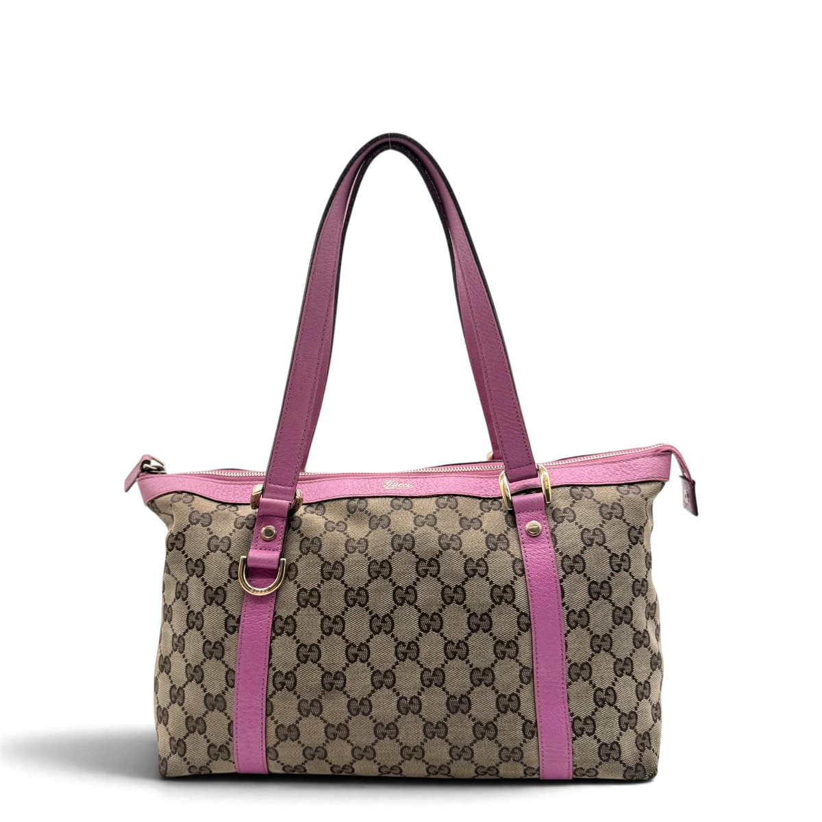 Gucci Handtasche Abbey monogram beige
