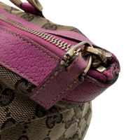 Gucci Handtasche Abbey monogram beige