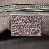 Gucci Handtasche Abbey monogram beige – Innenetikett im Detail