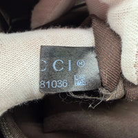 Gucci Handtasche Abbey monogram beige – Seriennummer im Detail